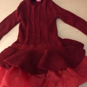 Red Isaac Mizrahi Girls size 6x
